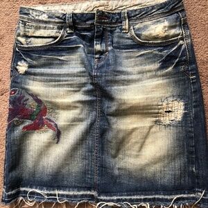 Mavi Denim Skirt small